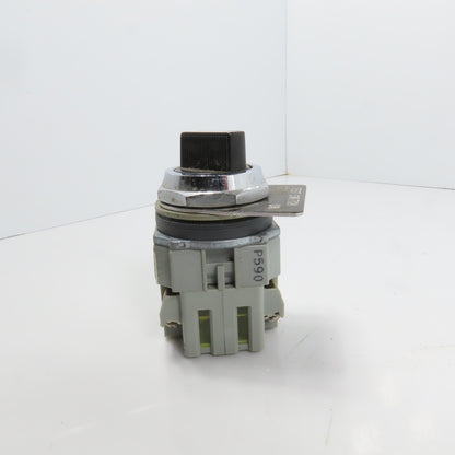 Idec ASD211N-B Pilot Duty 2-Position Selector Switch 120-600VAC 10A
