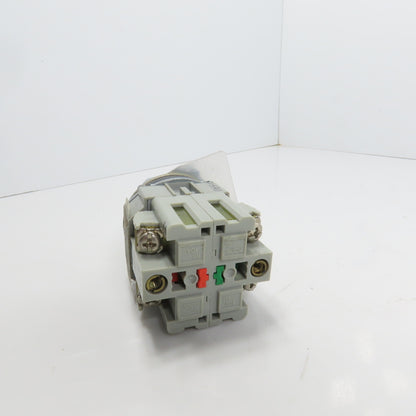 Idec ASD211N-B Pilot Duty 2-Position Selector Switch 120-600VAC 10A