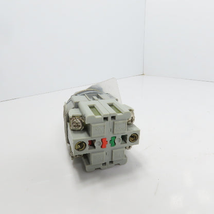Idec ASD211N-B Pilot Duty 2-Position Selector Switch 120-600VAC 10A