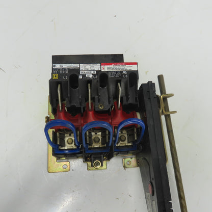 Square D TDF63 Ser A Class 9422 Disconnect Switch 60A 600V 3-Pole