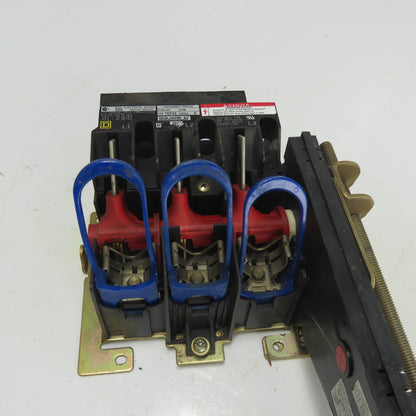 Square D TDF63 Ser A Class 9422 Disconnect Switch 60A 600V 3-Pole