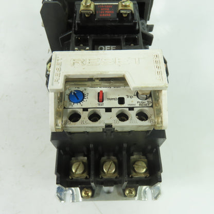 Allen Bradley 509-AO*-SMP Nema Size 0 3-Pole Motor Starter 5HP 600VAC 18A