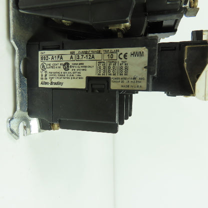 Allen Bradley 509-AO*-SMP Nema Size 0 3-Pole Motor Starter 5HP 600VAC 18A