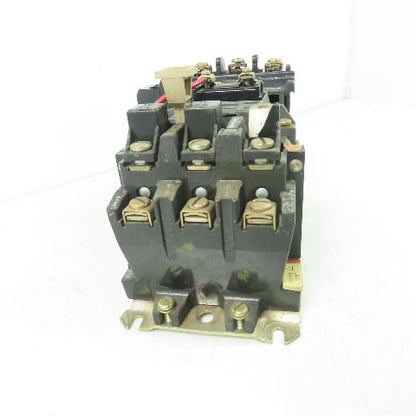 Allen Bradley 520F-A0D Size 0 3-Pole Reversing Motor Starter 5HP 600VAC 18A