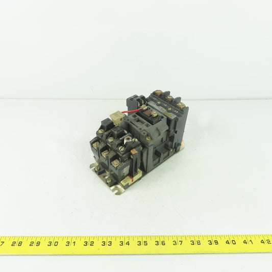 Allen Bradley 520F-A0D Size 0 3-Pole Reversing Motor Starter 5HP 600VAC 18A
