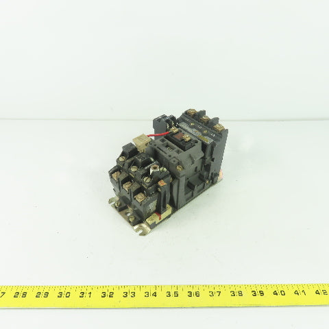 Allen Bradley 520F-A0D Size 0 3-Pole Reversing Motor Starter 5HP 600VAC 18A