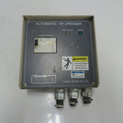 Suzuka EY-21-II Automatic Tip Dresser Control Panel