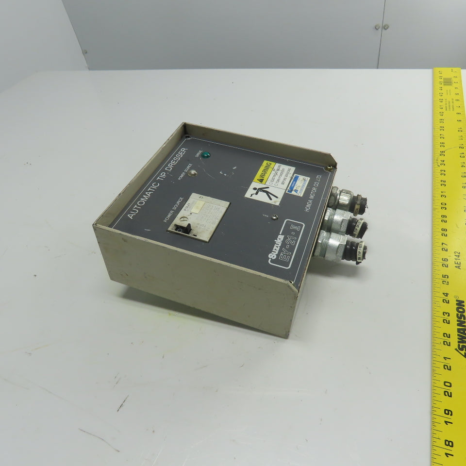 Suzuka EY-21-II Automatic Tip Dresser Control Panel