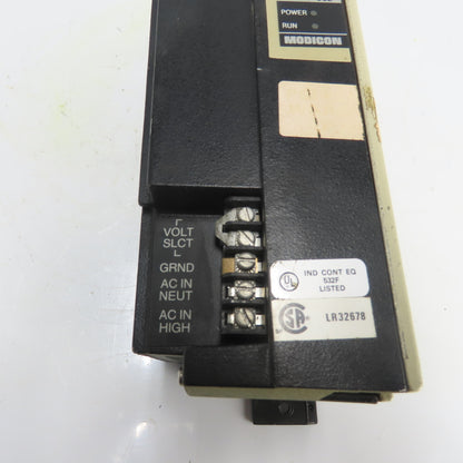 Gould AS-M84A-002 Modicon Micro 84 Controller 120/240VAC 50/60Hz