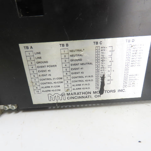 Marathon Monitors Dualpro Dual Loop Process Controller 120V
