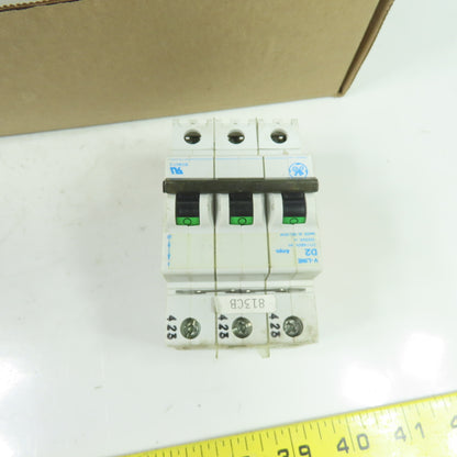 GE General Electric D2 V-Line 3-Pole Circuit Breaker 277/480V Lot Of 7