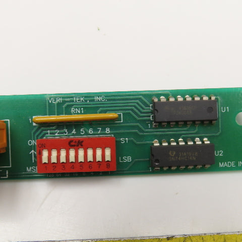 Veri-Tek DIV-2 Pacing Clock Divider PCB Circuit Board