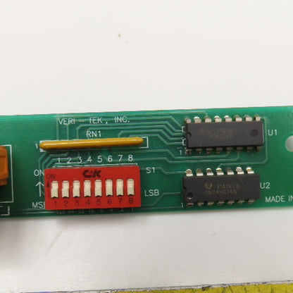 Veri-Tek DIV-2 Pacing Clock Divider PCB Circuit Board