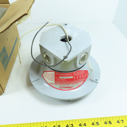 EGS Appleton VPXB75F2612 Stylmaster PL Hazardous Loc Light Fixture 26W 120/277V