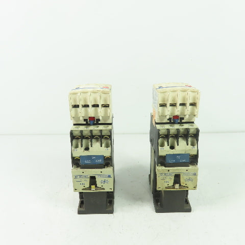 Telemecanique LADN31 LA1 DN31 3 Pole Contactor 600VAC 10A 24V Coil Lot Of 2