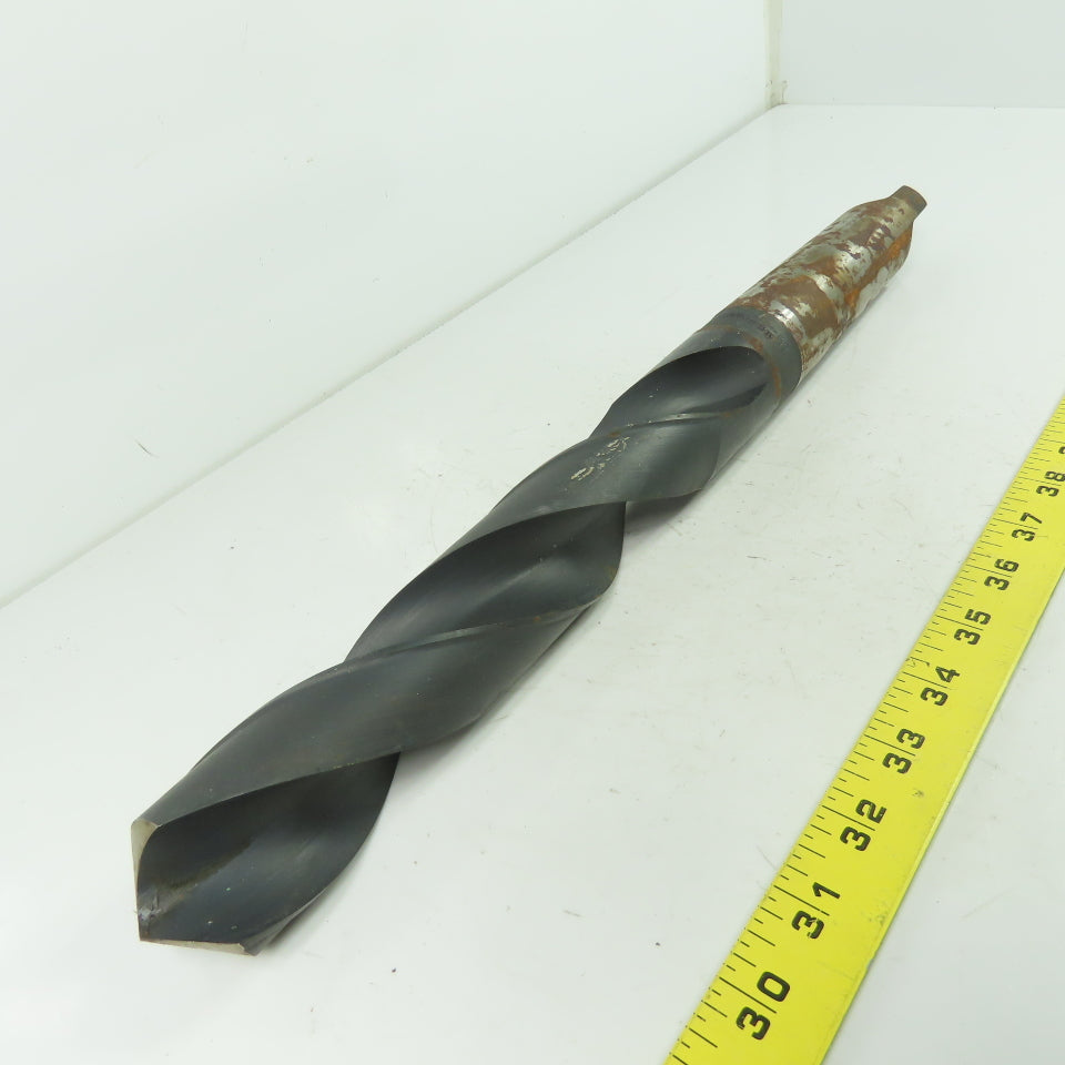 CLE-Forge 1-25/32" Twist Drill 2 Flute Morse Taper #5 17-5/8" OAL
