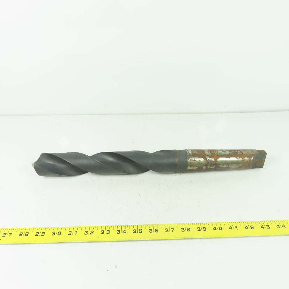 CLE-Forge 1-25/32" Twist Drill 2 Flute Morse Taper #5 17-5/8" OAL
