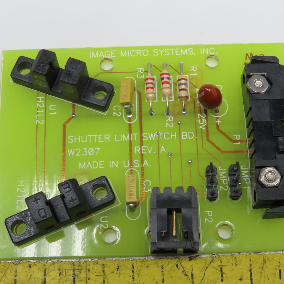 Image Micro Systems W2307 Shutter Limit Switch Board
