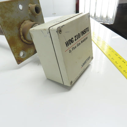 Ametek WDG 210/INSITU O2 Flue Gas Analyzer 100VAC 75VA 36-1/2" Probe 45" OAL