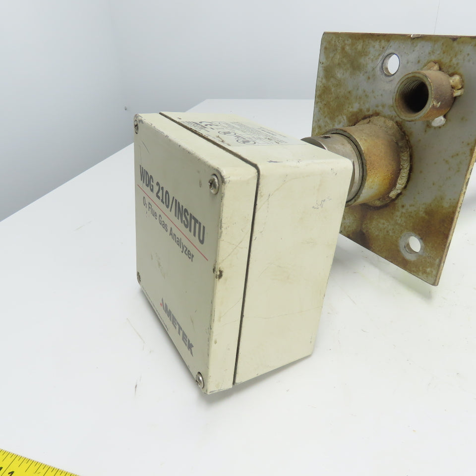 Ametek WDG 210/INSITU O2 Flue Gas Analyzer 100VAC 75VA 36-1/2" Probe 45" OAL