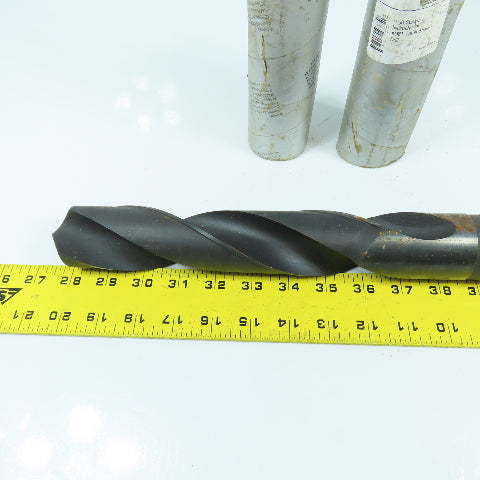 Michigan Drill 45mm HSS 2-Flute Spiral Drill Bit 448mm OAL #5 MT Shank 118° USA