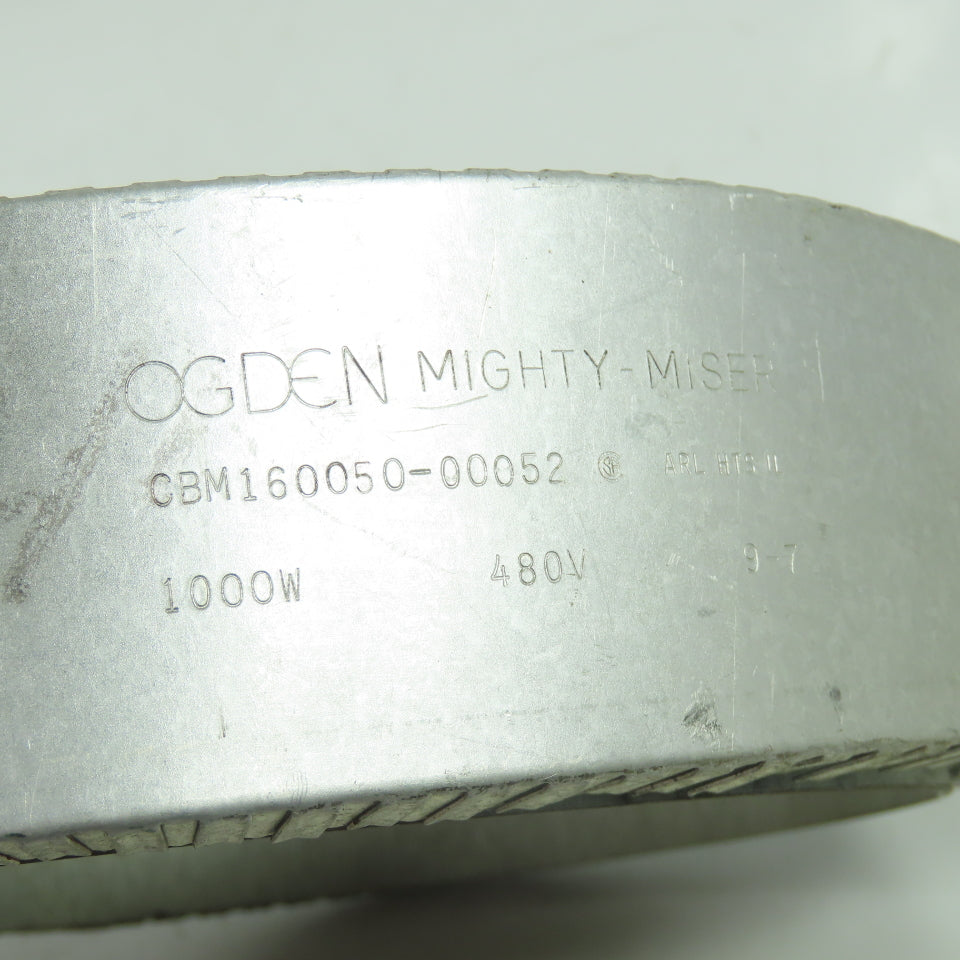 Ogden CBM160050-00052 Mighty Miser Heater Band 1000W 480V 6" ID