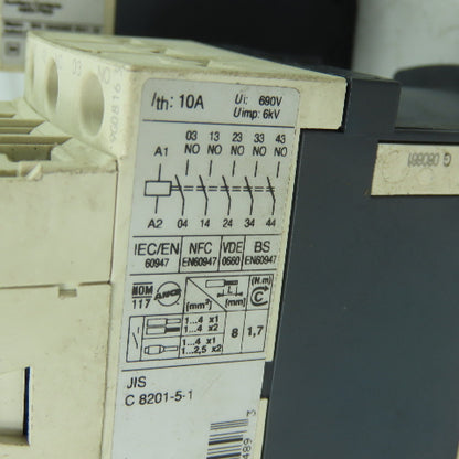 Telemecanique CAD50 BD Contactor Relay 10A 600VAC 24VDC Coil Lot Of 2