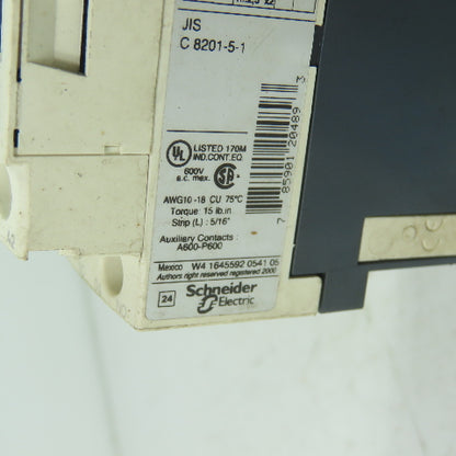 Telemecanique CAD50 BD Contactor Relay 10A 600VAC 24VDC Coil Lot Of 2