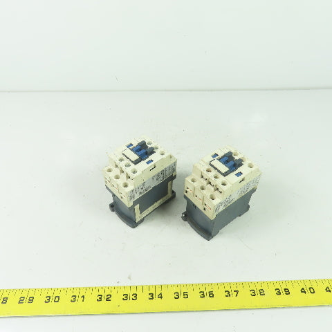 Telemecanique CAD50 BD Contactor Relay 10A 600VAC 24VDC Coil Lot Of 2