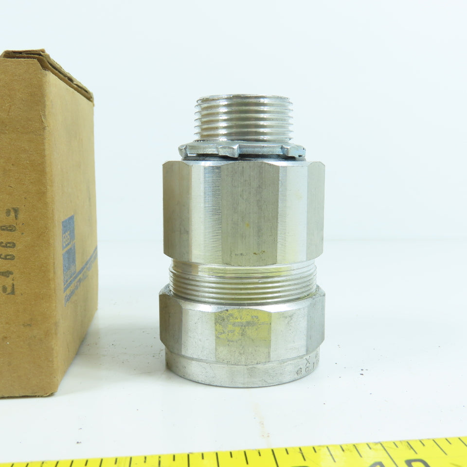 EGS O-Z/Gedney JMC100138 1" MC Metal Cable Connector Type 4 NEW