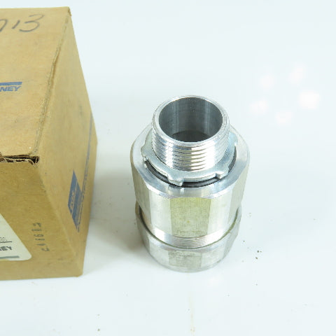 EGS O-Z/Gedney JMC100138 1" MC Metal Cable Connector Type 4 NEW