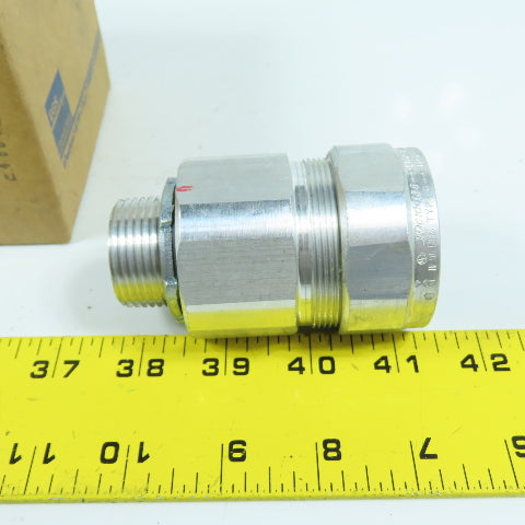 EGS O-Z/Gedney JMC100138 1" MC Metal Cable Connector Type 4 NEW