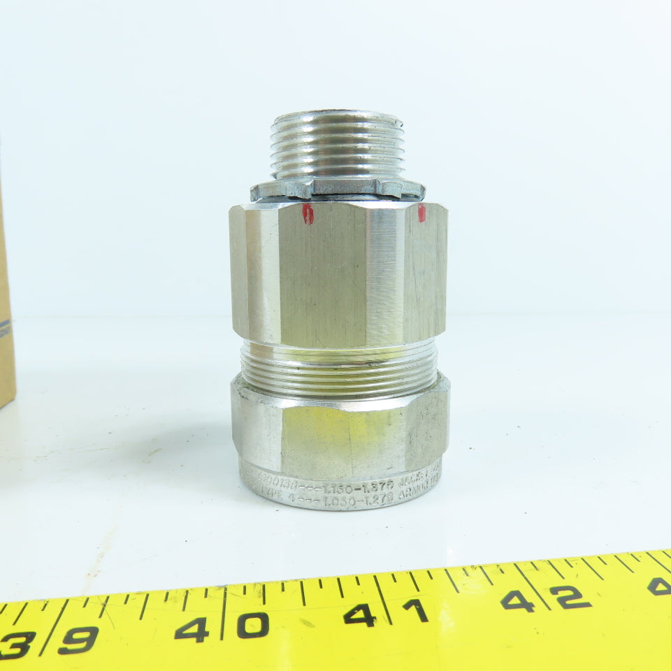 EGS O-Z/Gedney JMC100138 1" MC Metal Cable Connector Type 4 NEW