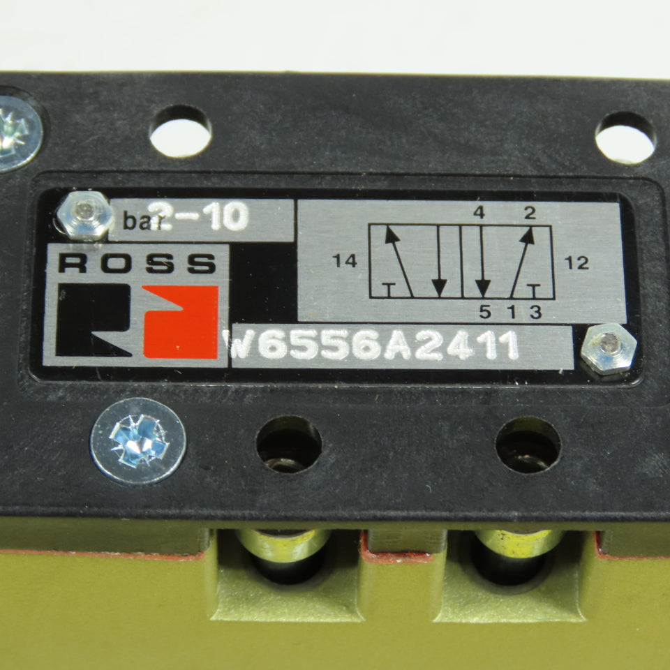 Ross W6556A2411 5/2 Single Pilot Pneumatic Directional Control 2-10 Bar