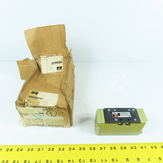 Ross W6556A2411 5/2 Single Pilot Pneumatic Directional Control 2-10 Bar