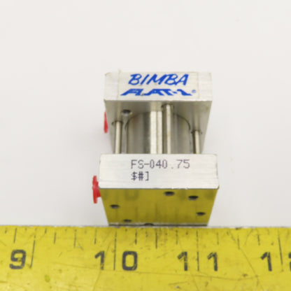 Bimba FS 040.75 3/4" Bore 3/4" Stroke Double Acting Air Cylinder