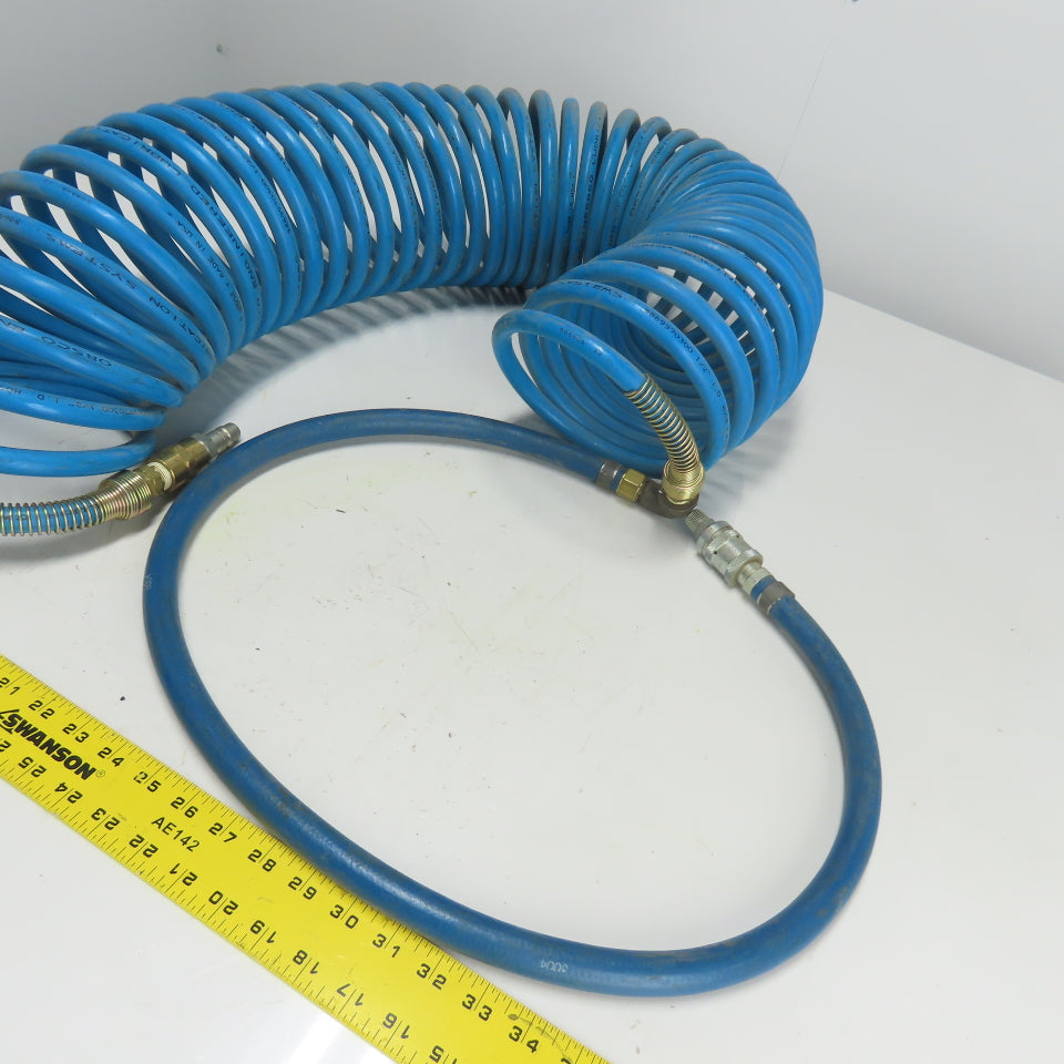 Orsco FRL-OR-HS75 1/2" ID 50' L Spiral Lubrication Air Hose