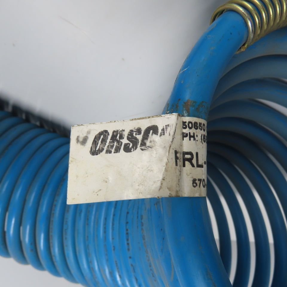 Orsco FRL-OR-HS75 1/2" ID 50' L Spiral Lubrication Air Hose