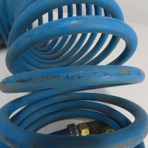 Orsco FRL-OR-HS75 1/2" ID 50' L Spiral Lubrication Air Hose