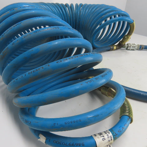Orsco FRL-OR-HS75 1/2" ID 50' L Spiral Lubrication Air Hose