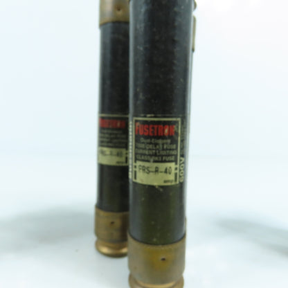 Bussmann FRS-R-60, 50, 40, 30 Fusetron Misc. Time Delay Fuses 30 To 60A Lot/12