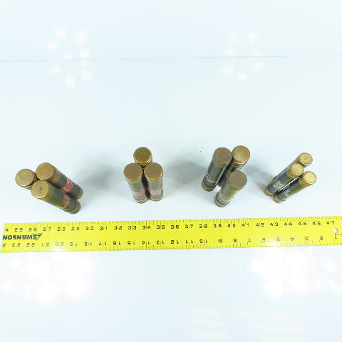 Bussmann FRS-R-60, 50, 40, 30 Fusetron Misc. Time Delay Fuses 30 To 60A Lot/12