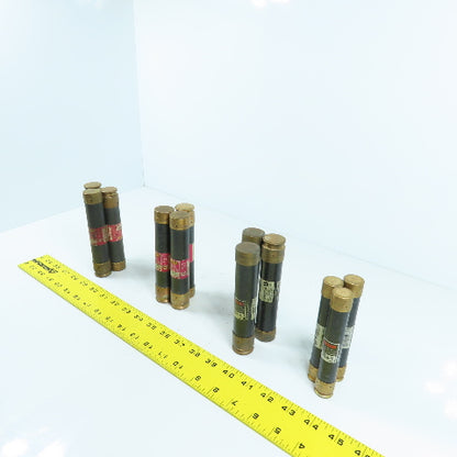 Bussmann FRS-R-60, 50, 40, 30 Fusetron Misc. Time Delay Fuses 30 To 60A Lot/12