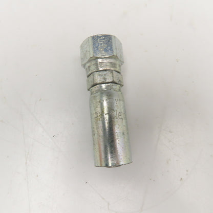 Parker 10655-08-06 1/2" JIC Female Swivel x 3/4" Hose Crimp On Fitting