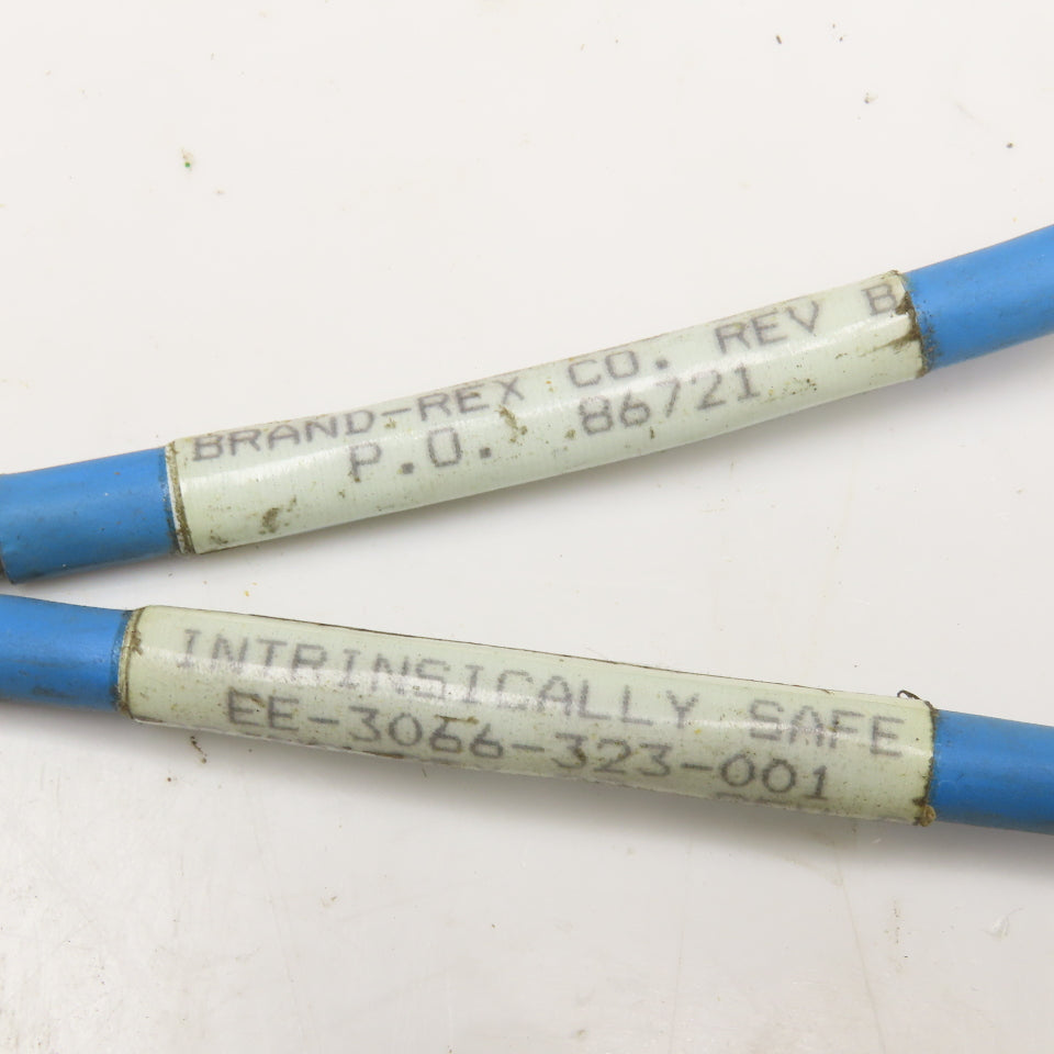Brand Rex EE-3066-323-001 Intrinsically Safe Cable Set Lot Of 2