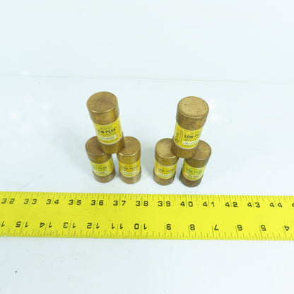 Buss LPJ-45SP Low Peak 45A Dual Element Time Delay Fuses 600VAC Lot Of 6