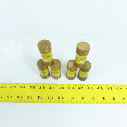Buss LPJ-45SP Low Peak 45A Dual Element Time Delay Fuses 600VAC Lot Of 6