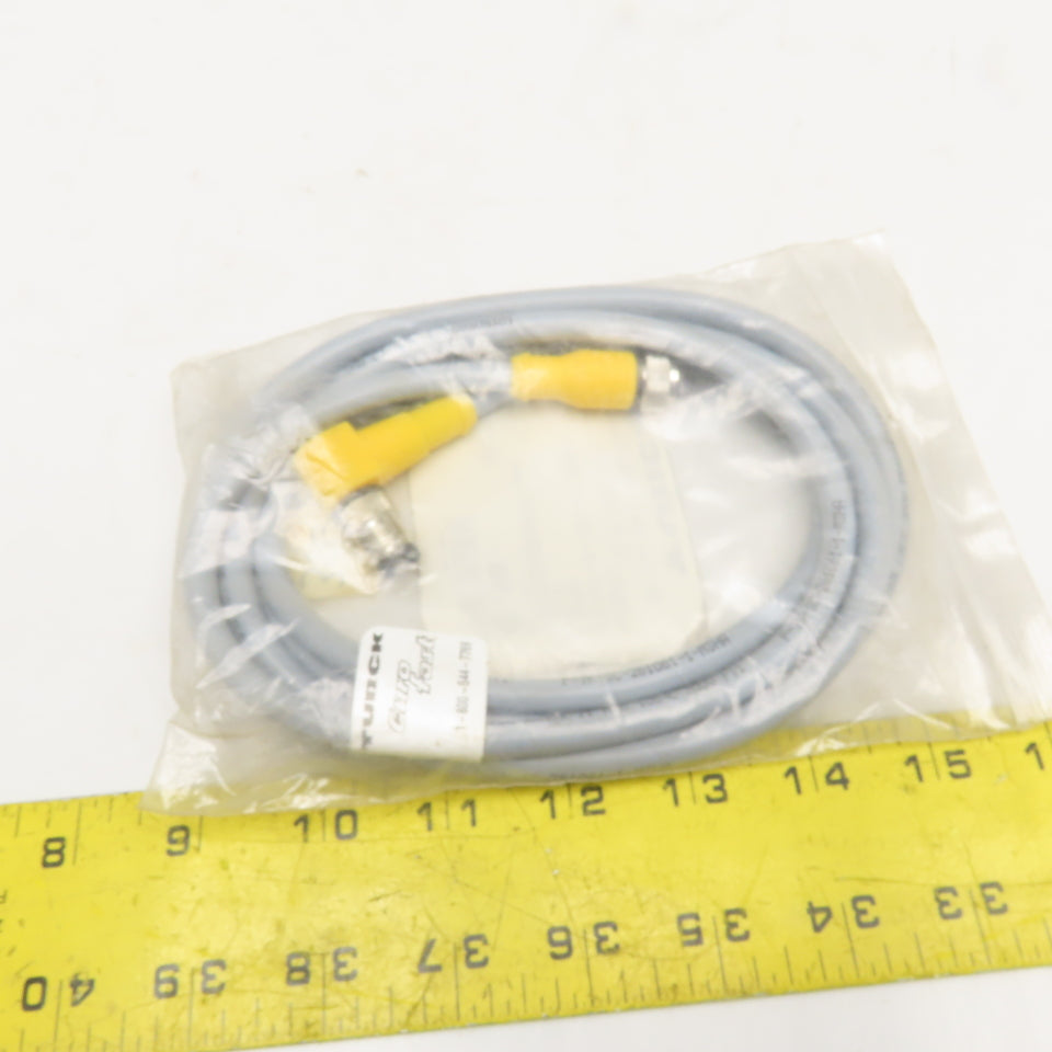 Turck RKC 4.4T-2-WSC 4.4T/S622/SV M12 Eurofast Cordset Extension Cable 6'