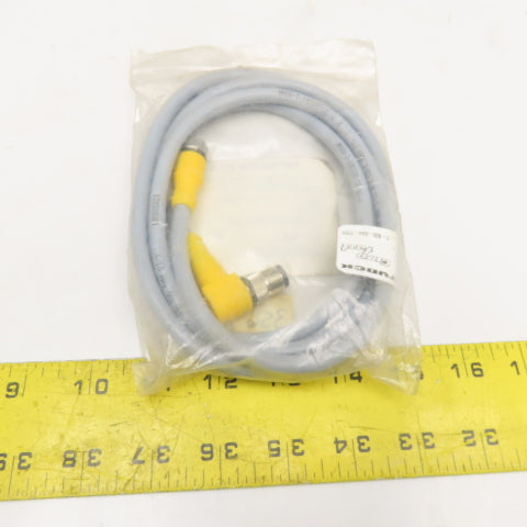 Turck RKC 4.4T-2-WSC 4.4T/S622/SV M12 Eurofast Cordset Extension Cable 6'