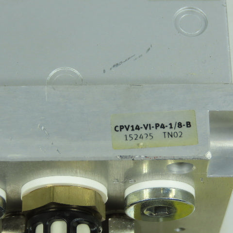 Festo CPV-14-VI CPV14-VI-P4-1/8-B Pneumatic Manifold CPV14-GE-ASI-4E4A